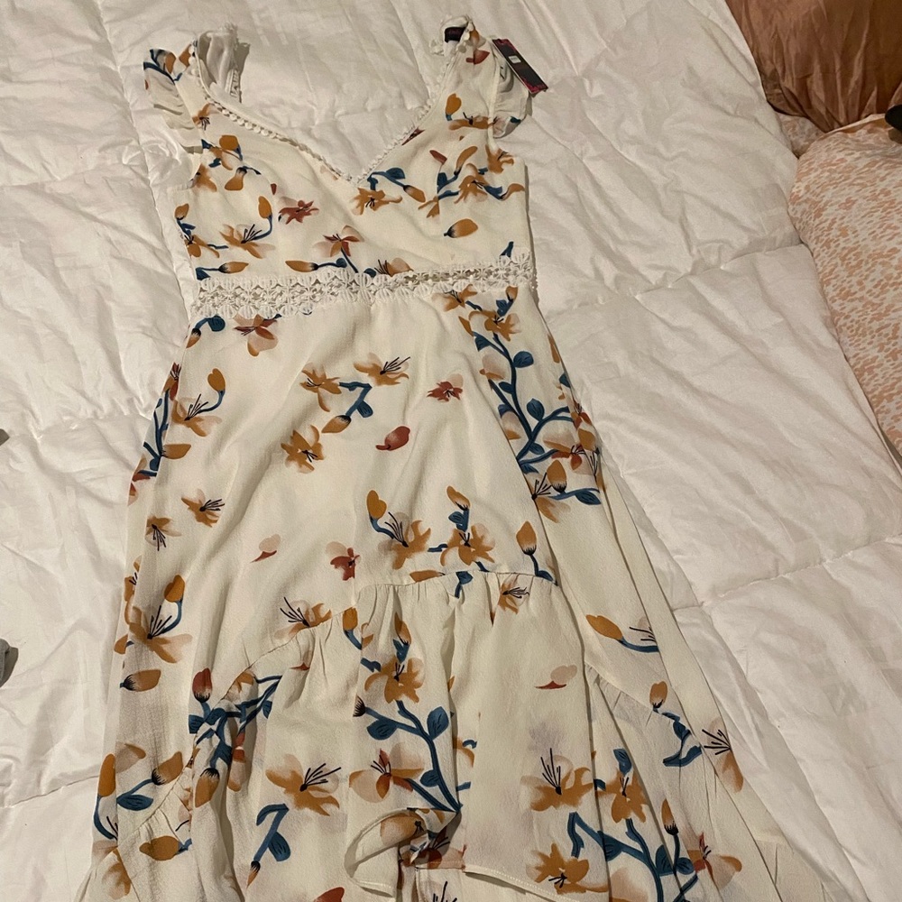 Boutique high/low floral dress